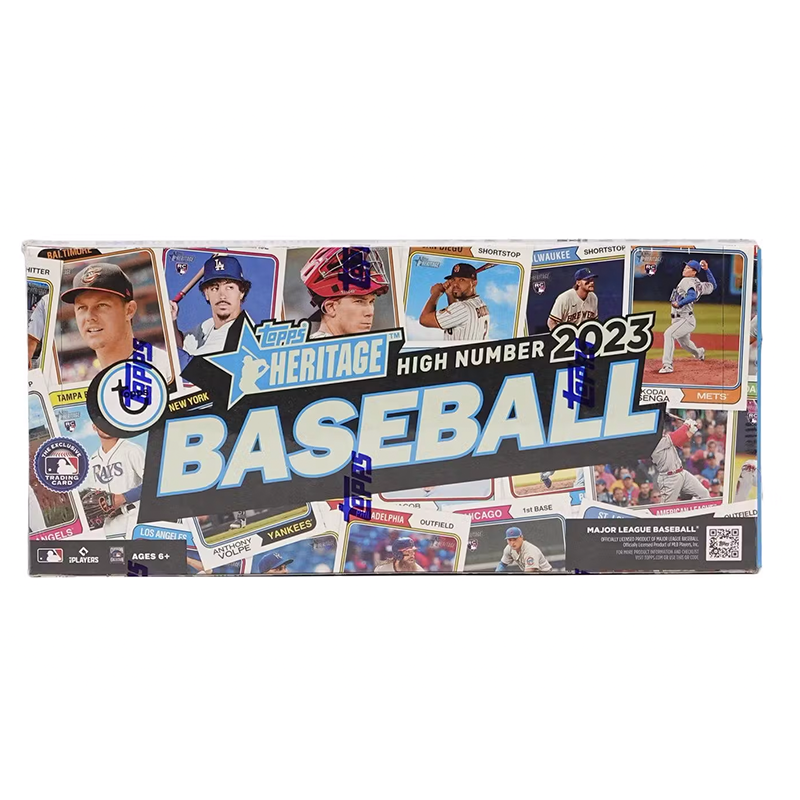2023TOPPSHERITAGEHIGHNUMBERBASEBALLHOBBYBOX