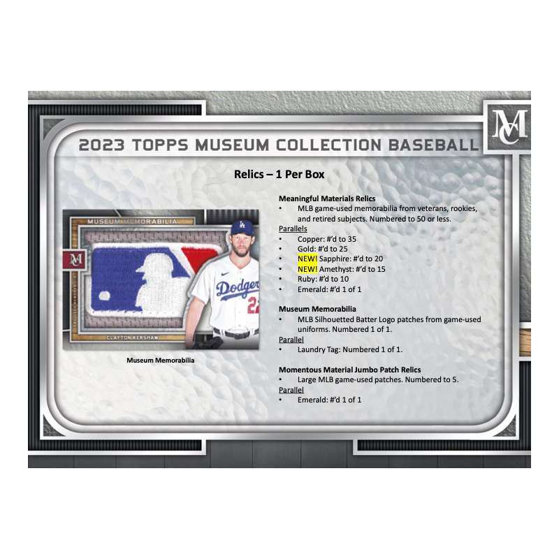2023ToppsMuseumCollectionBaseballHobbyBox_6