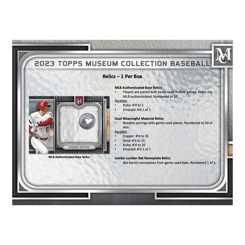 2023ToppsMuseumCollectionBaseballHobbyBox_7