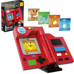 MEGA Pokémon Kanto Region Pokédex Building Kit (322Pieces) for Collectors