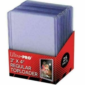 Ultra Pro 3X4 Regular Toploaders (25ct)